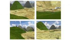 Study Project The Cartographer immersive positional audioscape running in Unity featuring a flowing mat of maps