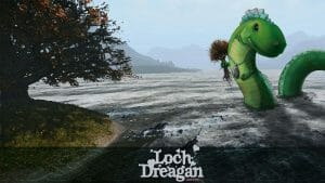 Personal Project Loch Dreagan game concept using Unreal Engine and 2D illustration